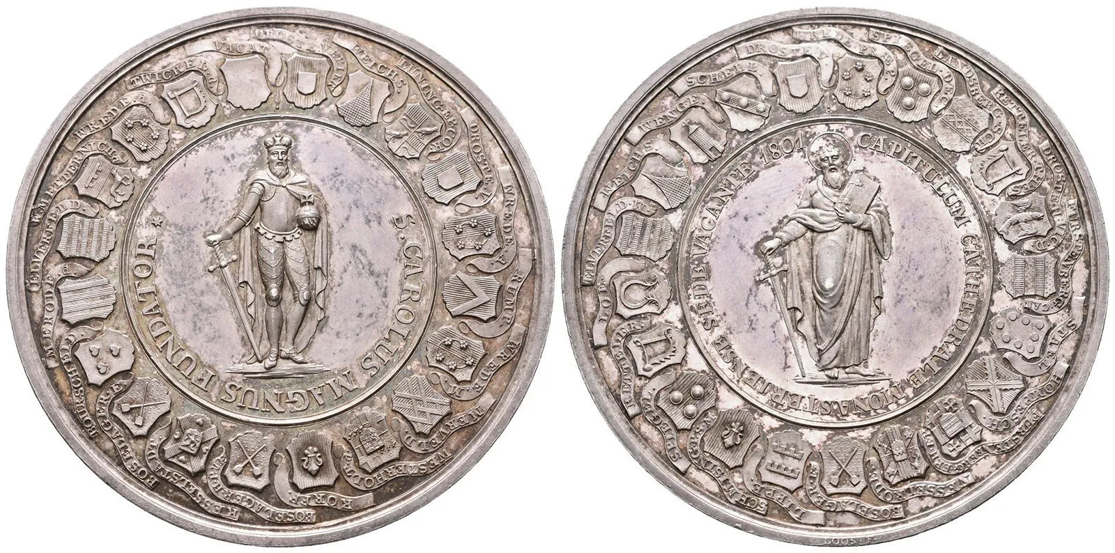 Münster - biskupství, Sede Vacante, 1801 — 1