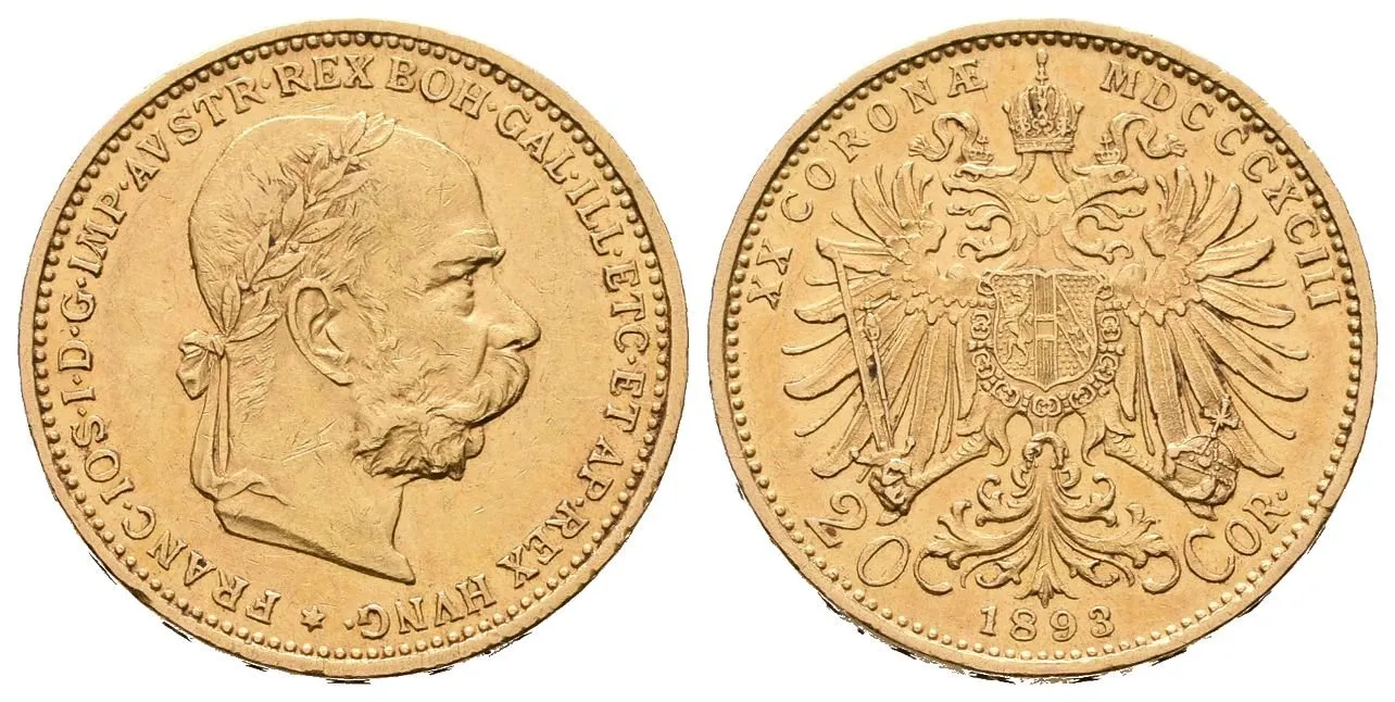 20 Koruna 1893