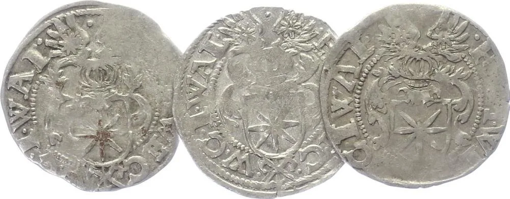 Waldeck, Franz, Wilhelm Ernst, Christian a Vollrath, 1588 - 1597 — 1