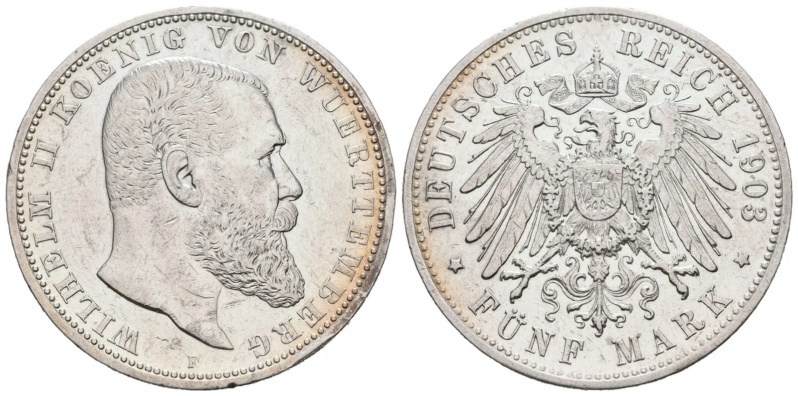 Württembersko, 5 Marka 1903