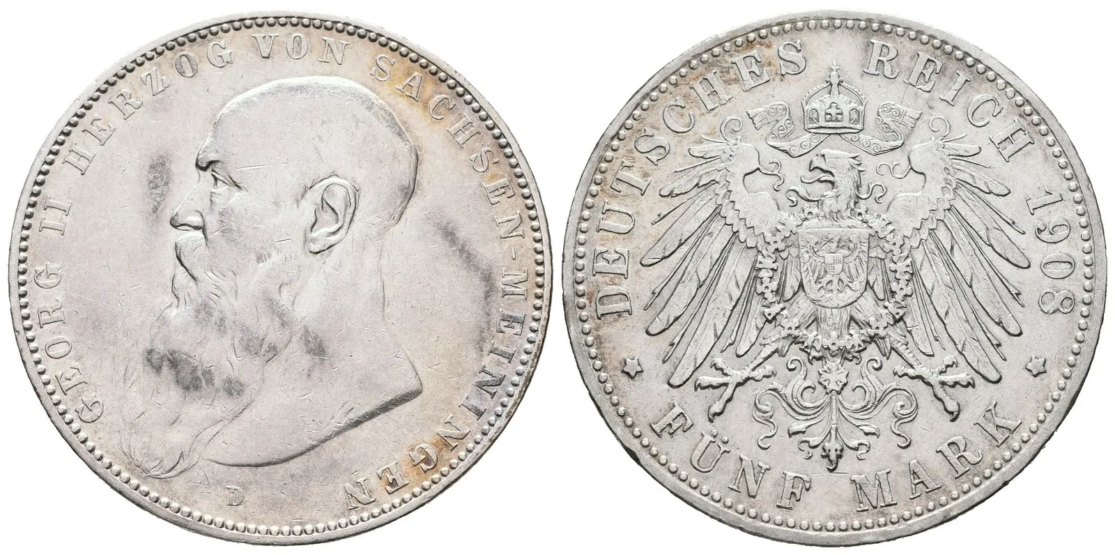Meiningen, 5 Marka 1908 A