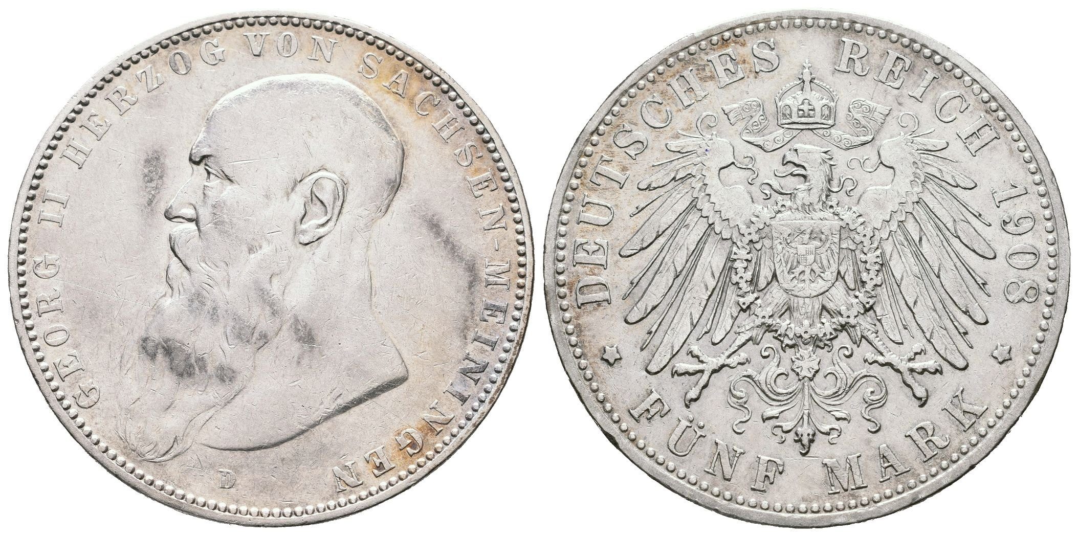Meiningen, 5 Marka 1908 A