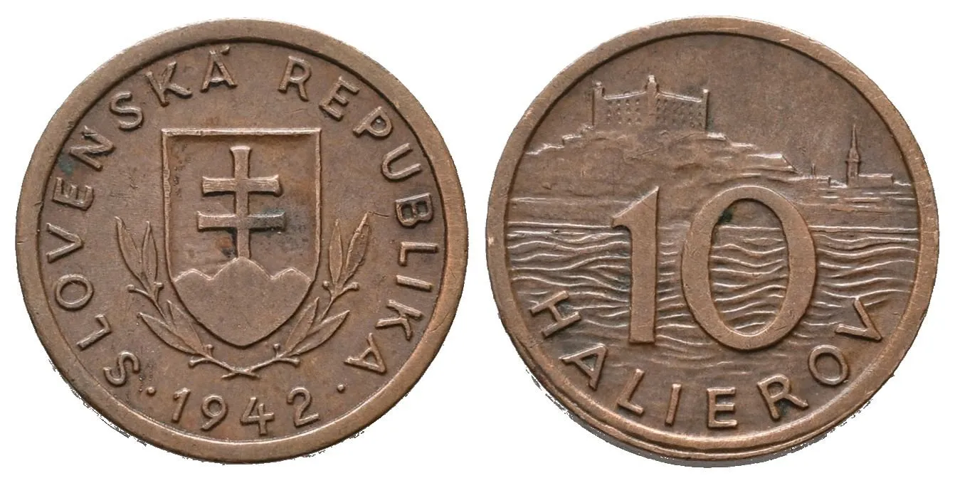 10 Haléř 1942