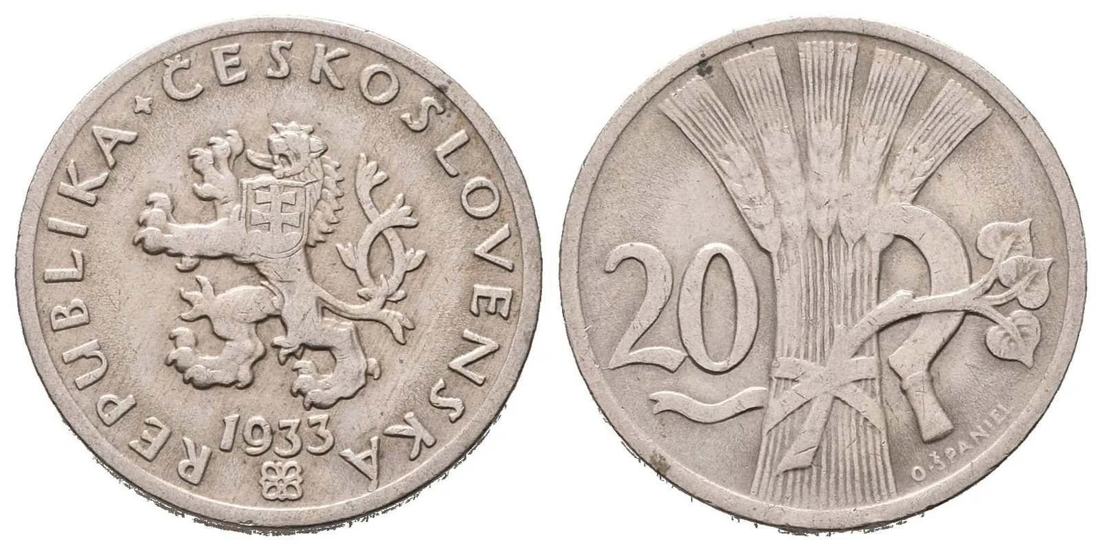 20 Haléř 1933