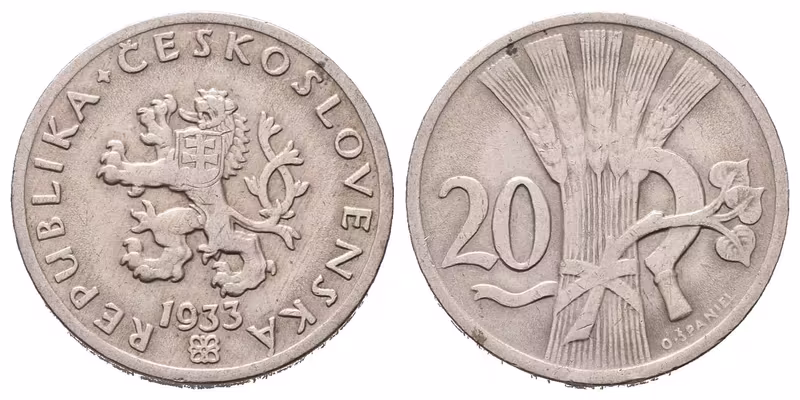20 Haléř 1933