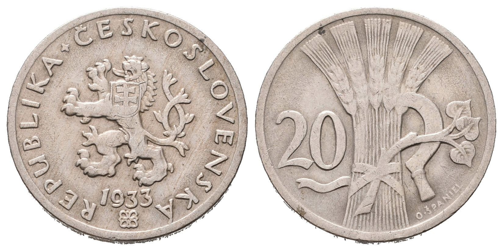 20 Haléř 1933