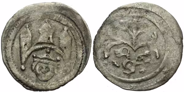 Vladislav III., Denár, Cach 896