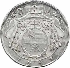 Salzburg - arcibiskupství, Hyeronymus Colloredo, 1772 - 1803 — 1