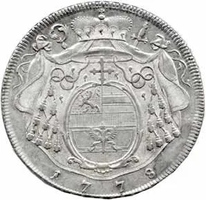 Salzburg - arcibiskupství, Hyeronymus Colloredo, 1772 - 1803 — 1