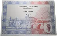 AR Medaile b.l. (2012) - Karel Kramář - 75. výročí úmrtí - fotografie 2