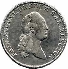 Sasko, Friedrich August III./I., 1763 - 1827 — 1