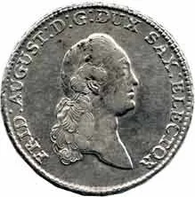 Sasko, Friedrich August III./I., 1763 - 1827 — 1