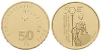 Švýcarsko, 50 Frank 2021 - Ženské volební právo
