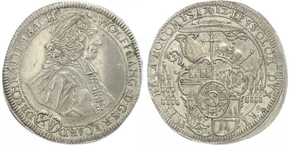 Olomouc - biskupství, Wolfgang von Schrattenbach, 1711 - 1738 — 1