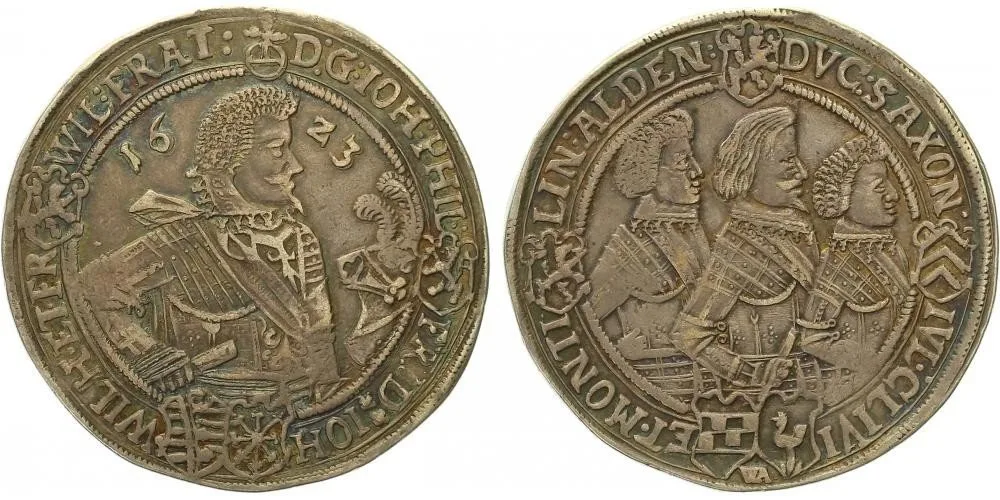 Sasko - Altenburg, Johann Philipp a bratři, 1603 - 1625 — 1
