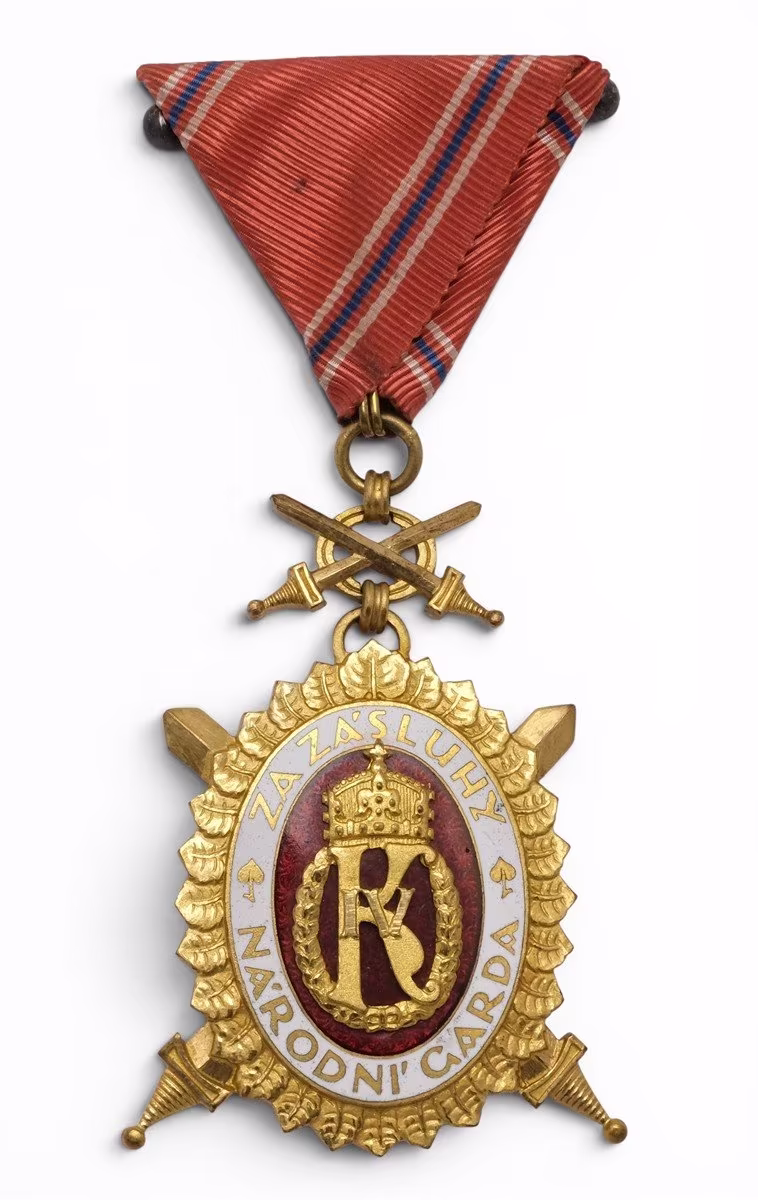 Diplomový odznak Karla IV.