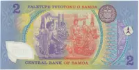 Samoa, 2 Tala (1990), plastová, P.31d-e - fotografie 2