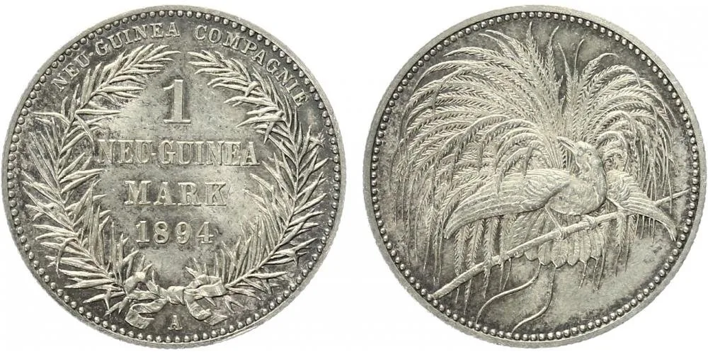 Koloniální ražby, Německá Nová Guinea — 1