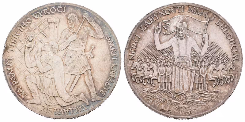 AR Malá medaile 1929 - Milénium sv. Václava