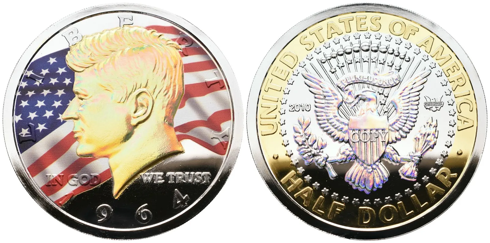 USA, AR Medaile 2010 - Kennedy