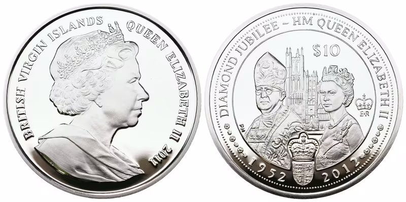 Virgin Islands, 10 Dollar 2011