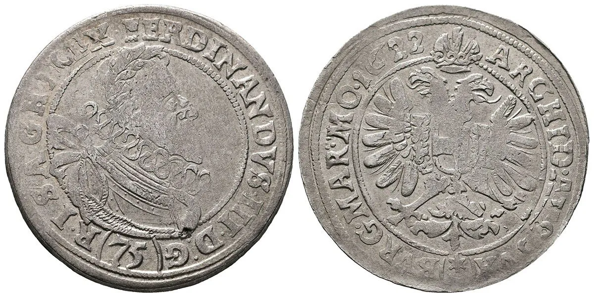 Ferdinand II., 1619 - 1637 (Mince kiprová) — 1