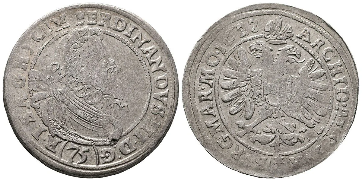 Ferdinand II., 1619 - 1637 (Mince kiprová) — 1