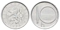 10 Haléř 1996, varianta