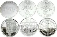 Soubor mincí - 200 Kč 2005 - Voskovec a Werich, Mikuláš Dačický z Heslova (2x), — 1