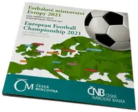 Ročníková sada mincí 2021 - ME fotbal - fotografie 3