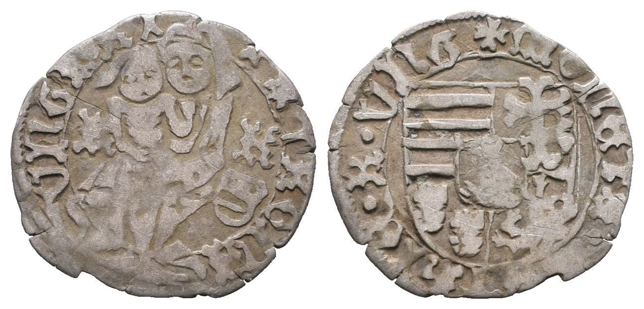 Uhersko, Denár b.l. (1468 - 1481) Štít