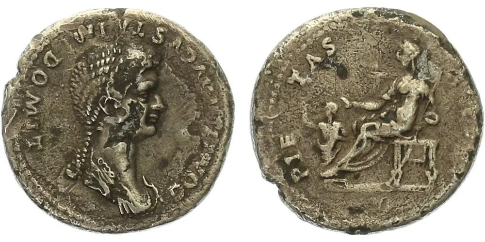 Domitia, manželka Domitiana — 1