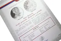 Stříbrná investiční medaile - Alois Jirásek - Ag 29 g - 999/1000 + Certifikát - fotografie 2