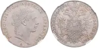 Konvenční měna, 1848 - 1857 — 1