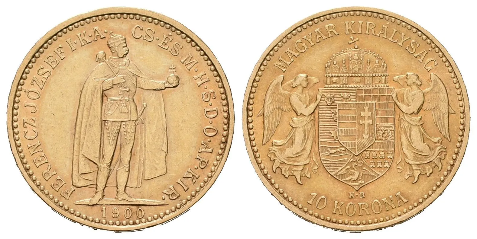 10 Koruna 1900 KB