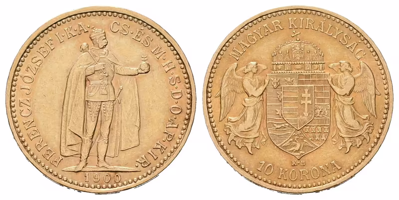 10 Koruna 1900 KB