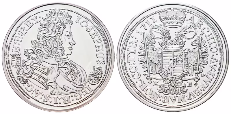 Replika - Historický 1/2 tolar - Josef I. 1711