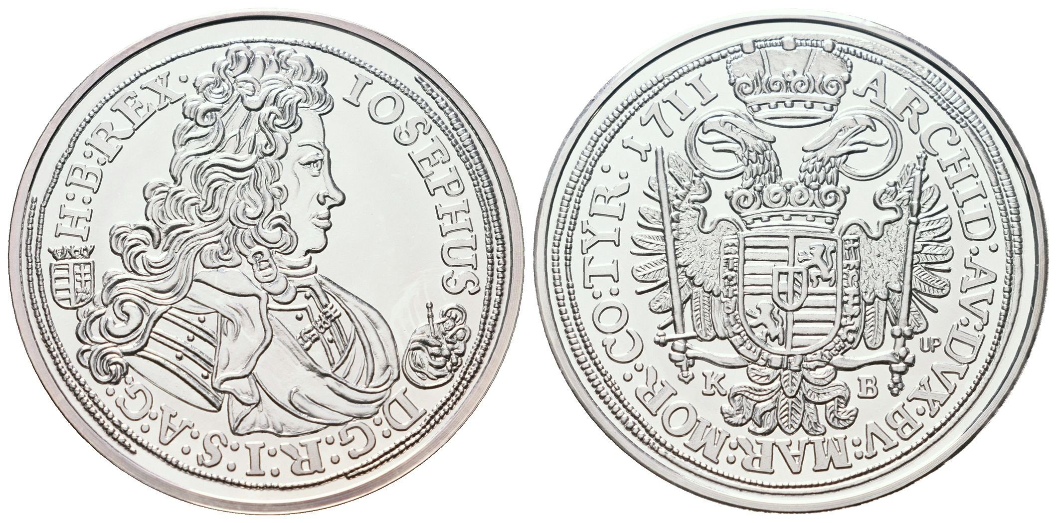 Replika - Historický 1/2 tolar - Josef I. 1711