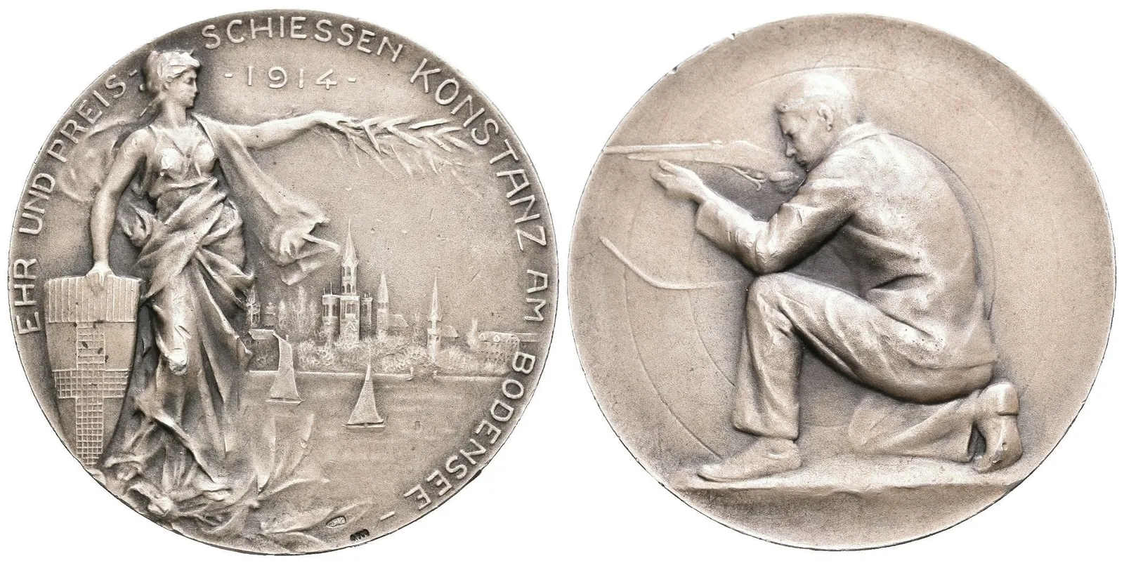 AR Medaile 1914 - Závodní střelby v Kostnici (Konstanz). — 1