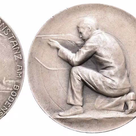 AR Medaile 1914 - Závodní střelby v Kostnici (Konstanz).