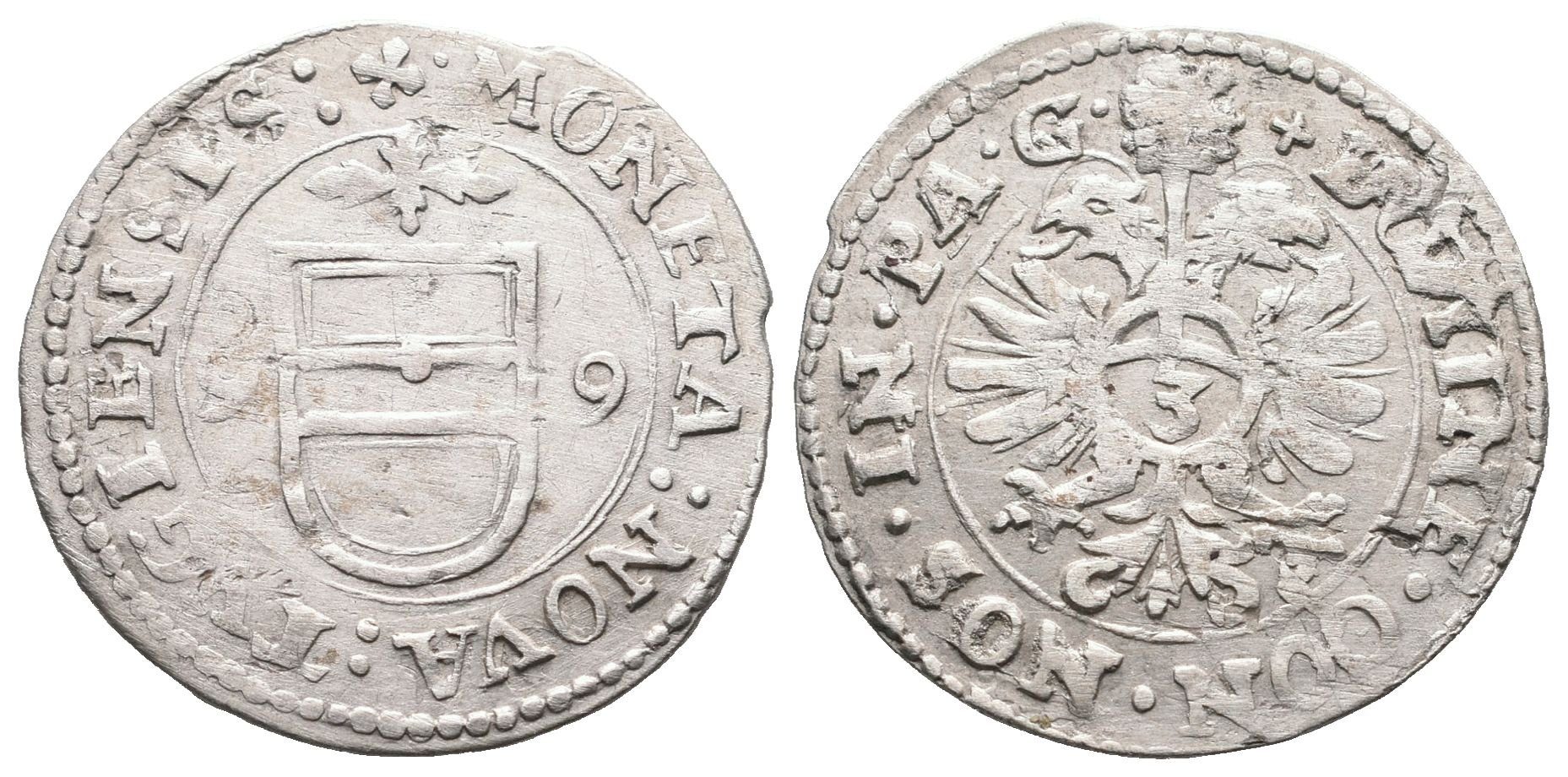 Švýcarsko-Zug, 3 Krejcar 1599
