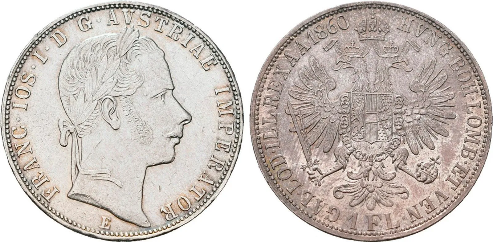 Rakouská a spolková měna, 1857 - 1892 — 1