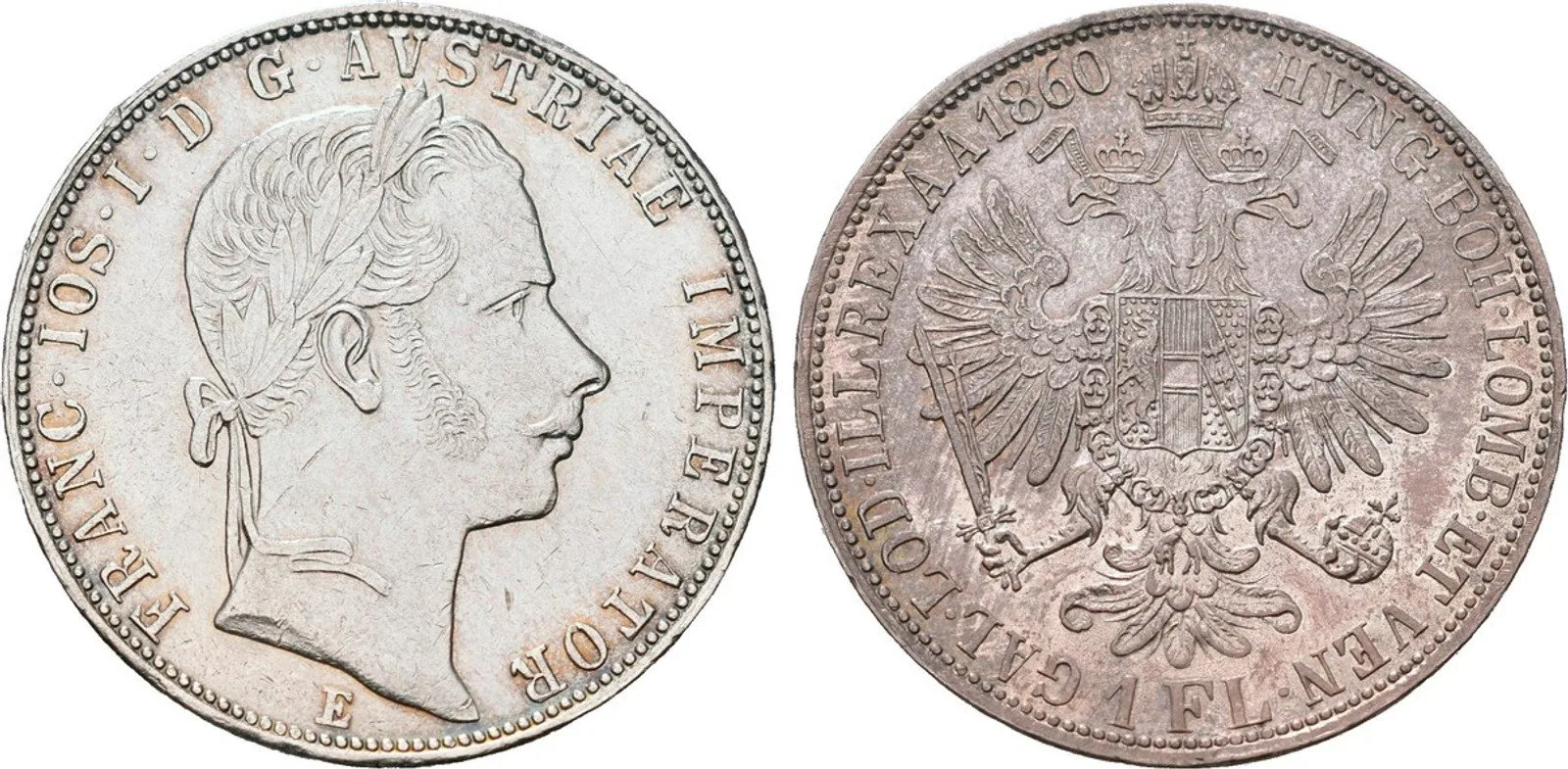 Rakouská a spolková měna, 1857 - 1892 — 1
