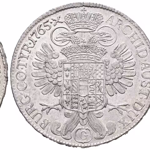 Tolar 1765 G, Günzburg, Dav.1147, KM.15, krásná zachovalost,
