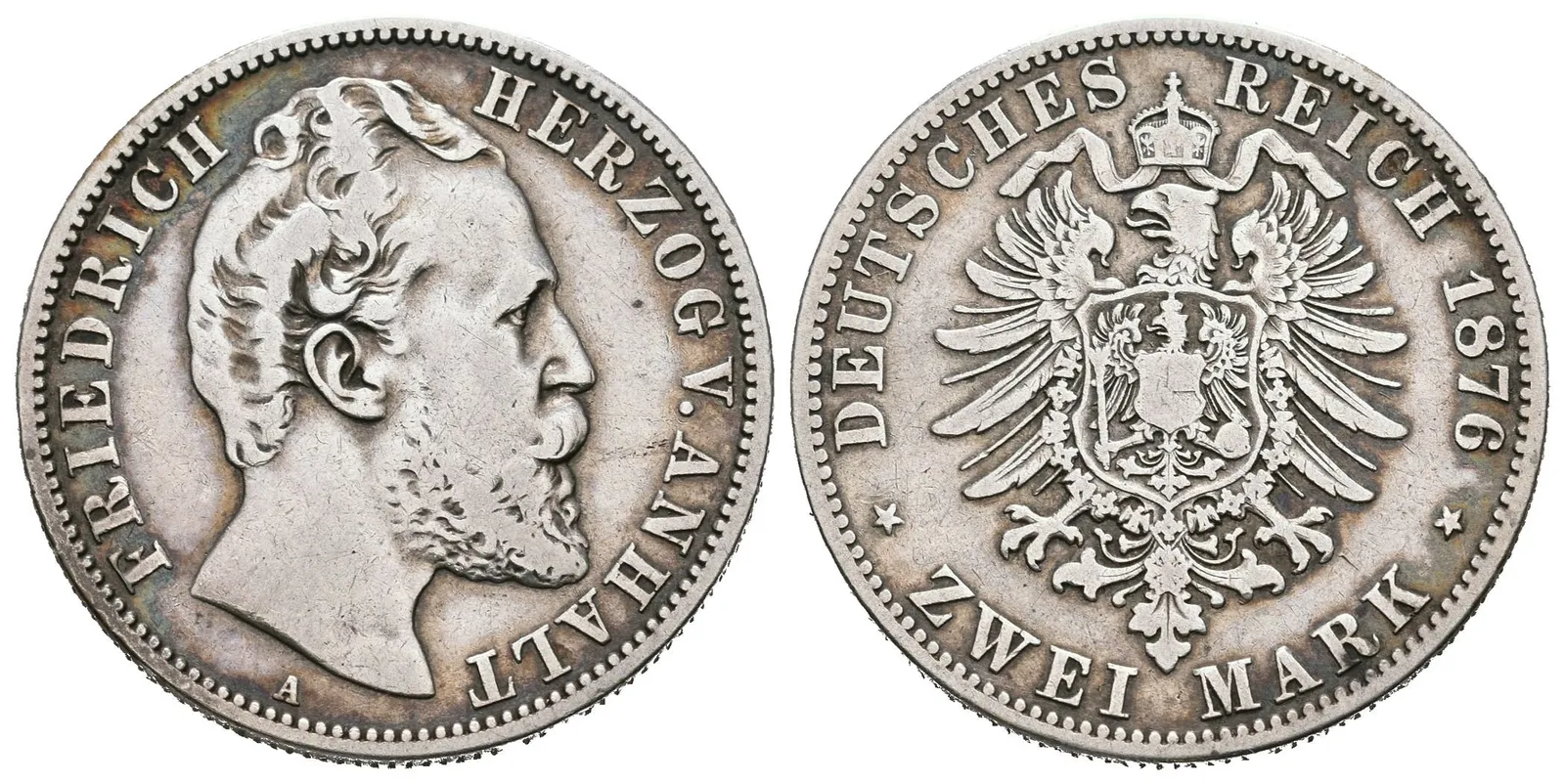 Anhalt, 2 Marka 1876