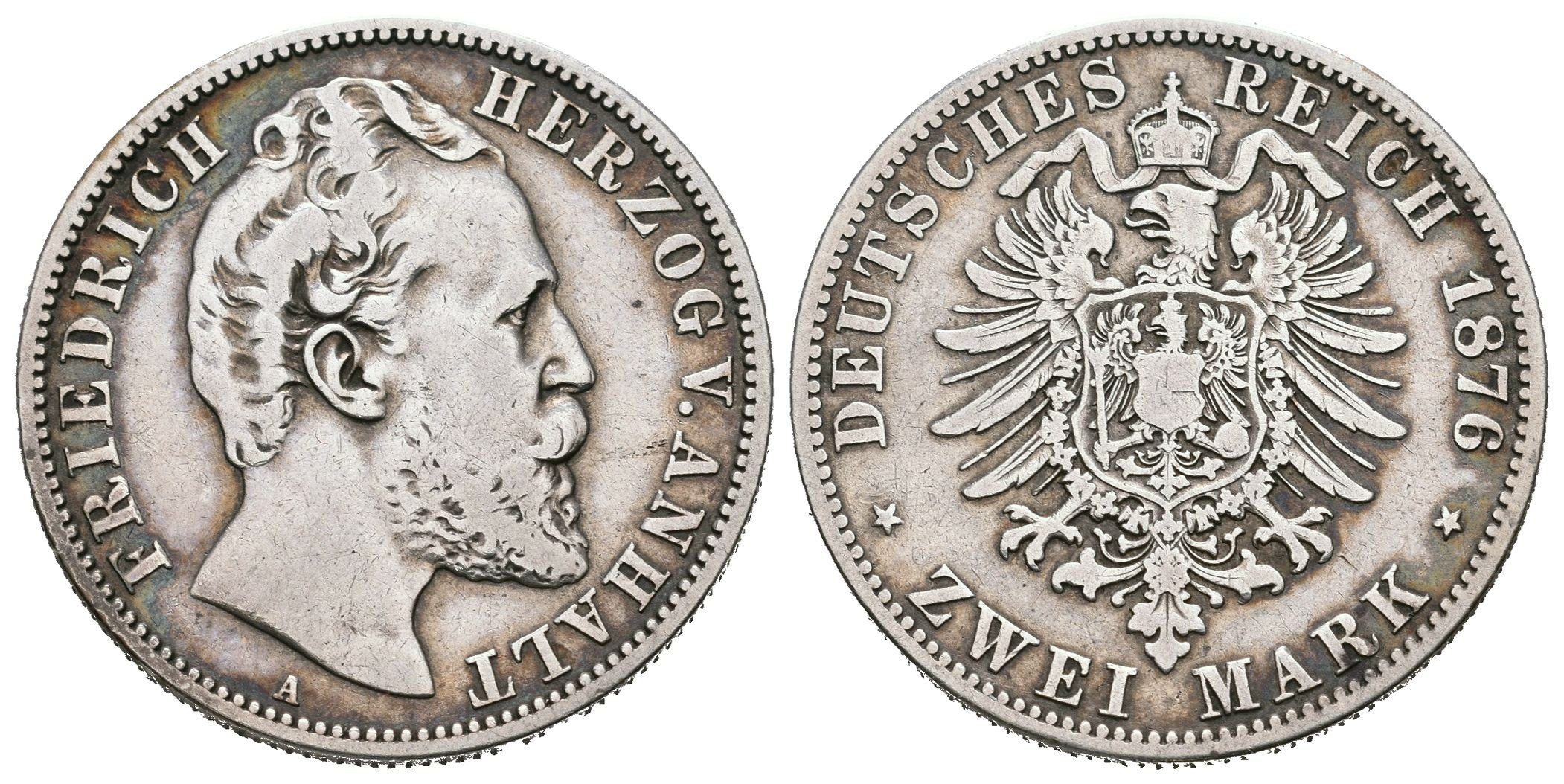 Anhalt, 2 Marka 1876