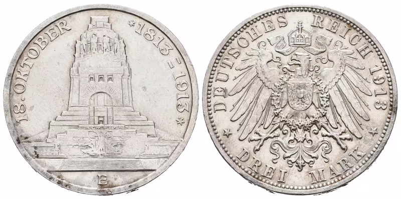 Sasko, 3 Marka 1913 E
