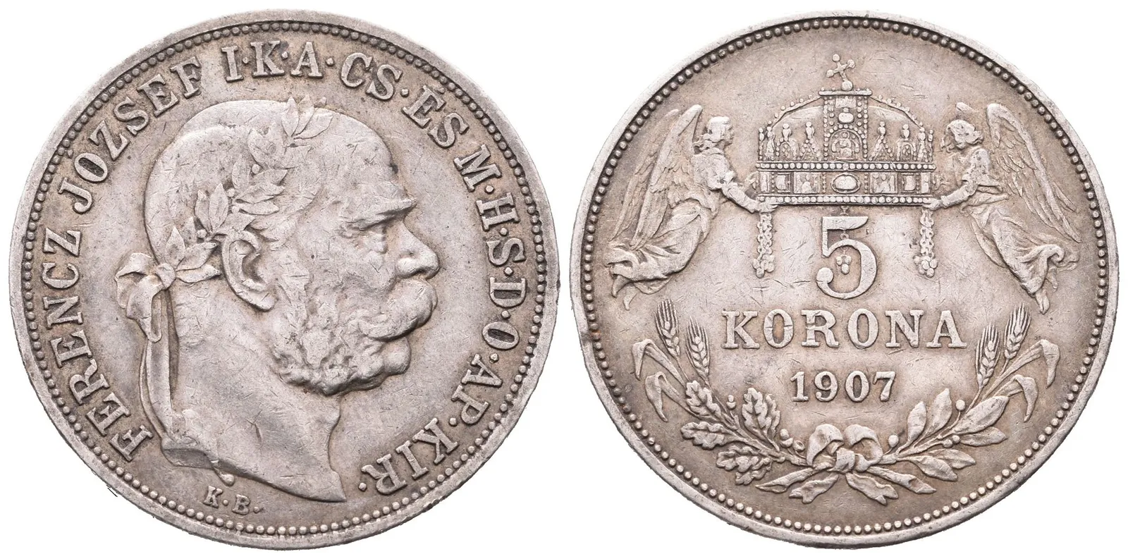 5 Koruna 1907 KB