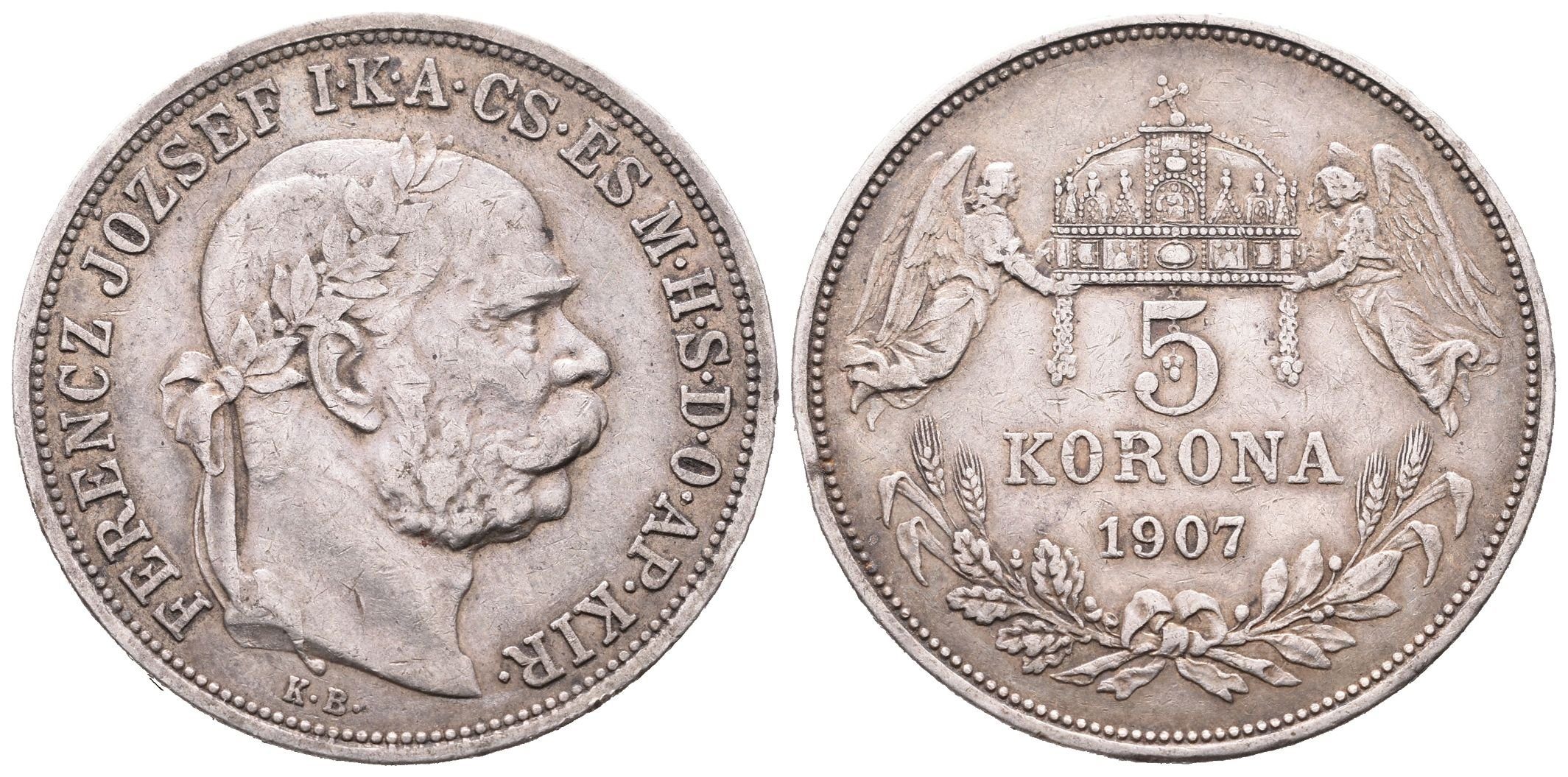 5 Koruna 1907 KB