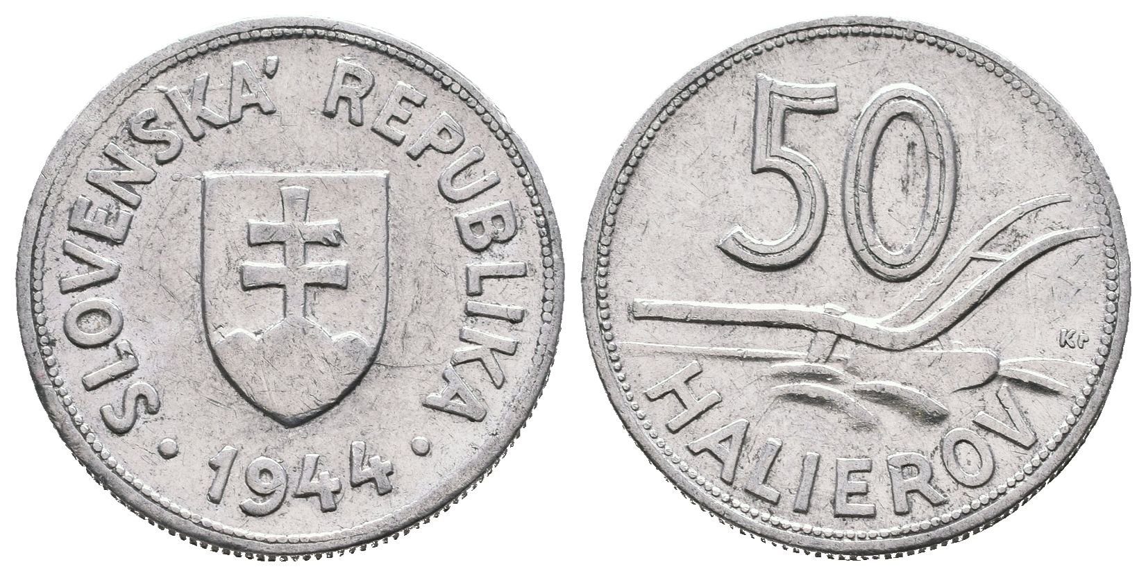 50 Haléř 1944, vzácný